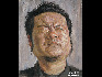 作者名：施本銘 Shi Benming 作品名稱：眾生相 56 Faces of the multitude NO.56 作品尺寸：38X45.50CM 作品材質：布面油畫 創作年代：1998