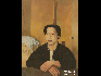 朝戈 Chao Ge 《青年》A young man 布面油畫 Oil on Canvans 65×80cm 1991年