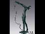 魏小明 Wei Xiaoming 行云流水之二 Sailing Clouds and Flowing Water No.2 鑄青銅 Bronze 130×80×42cm 2008