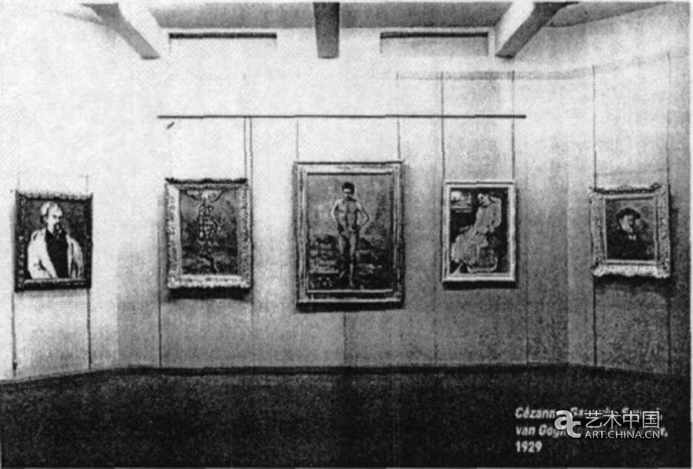 “塞尚、高更、修拉、梵高（Cezanne,Gauguin,Seurat,Van Gogh”展覽現場