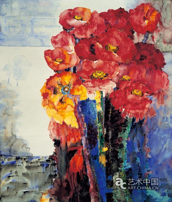 性靈之華——陳桂芝水彩畫作品展,性靈之華,陳桂芝,陳桂芝水彩畫,陳桂芝展覽,陳桂芝個展,中國美術館,4號展廳